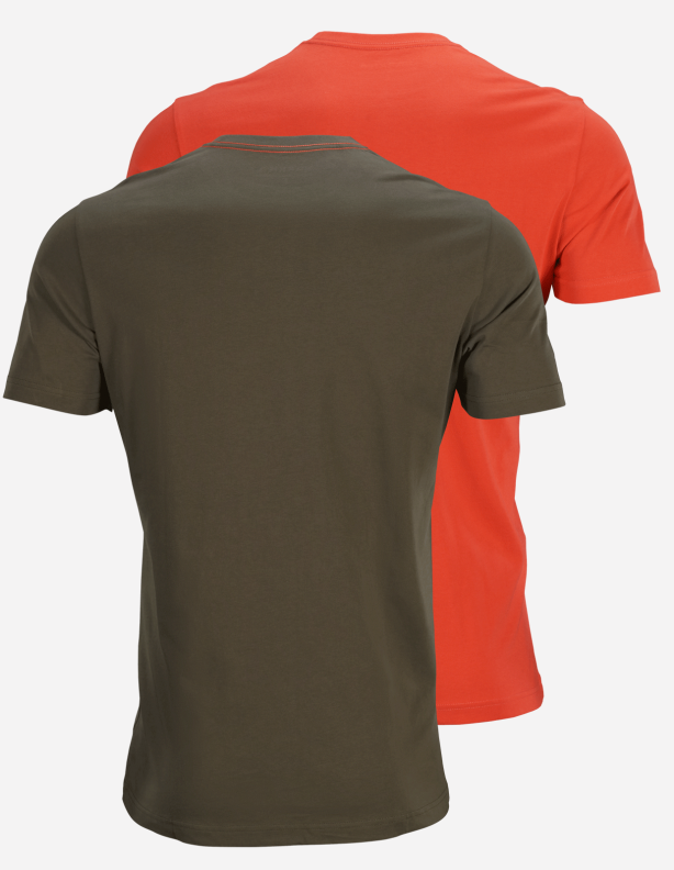 Edition limitée - Wildboar Pro 2-pack t-shirts d'été vert/orange