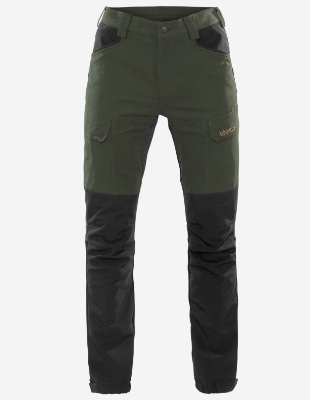 Scandinavian duffel green - letnie spodnie myśliwskie Harkila