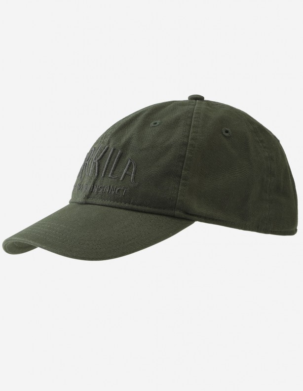 Modi duffel green - bawełniana czapka z daszkiem