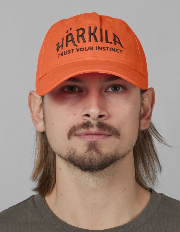 Modi Hi-vis orange - Baseballkappe aus Baumwolle