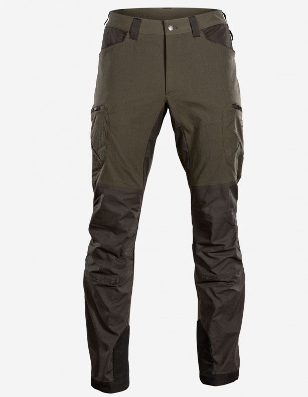 Ragnar summer pants - stretch pants for active green/grey