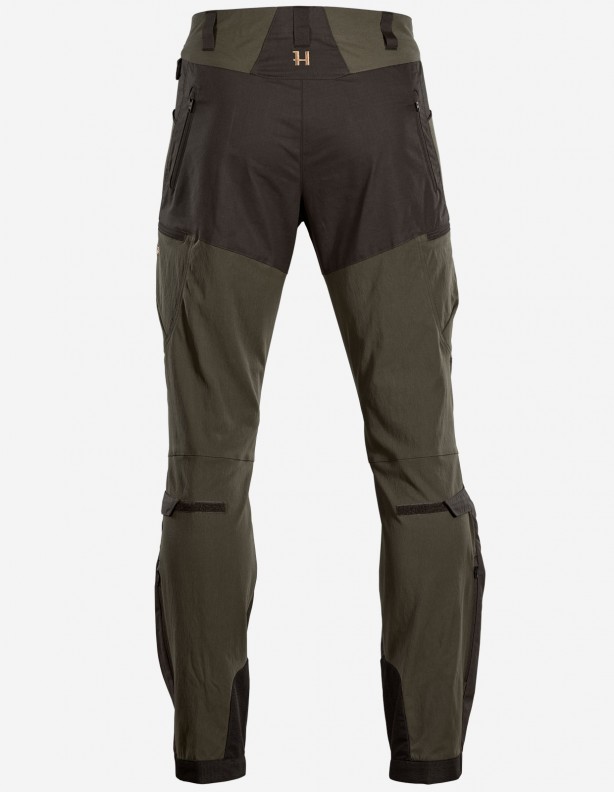 Ragnar summer pants - stretch pants for active green/grey
