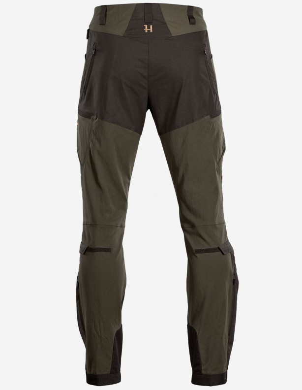 Spodnie letnie Ragnar - elastyczne spodnie dla aktywnych green/grey