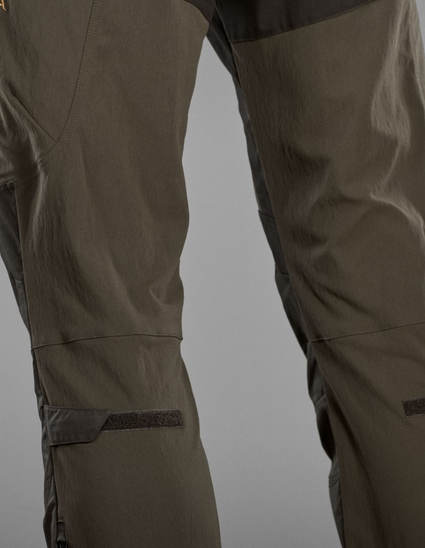 Spodnie letnie Ragnar - elastyczne spodnie dla aktywnych green/grey
