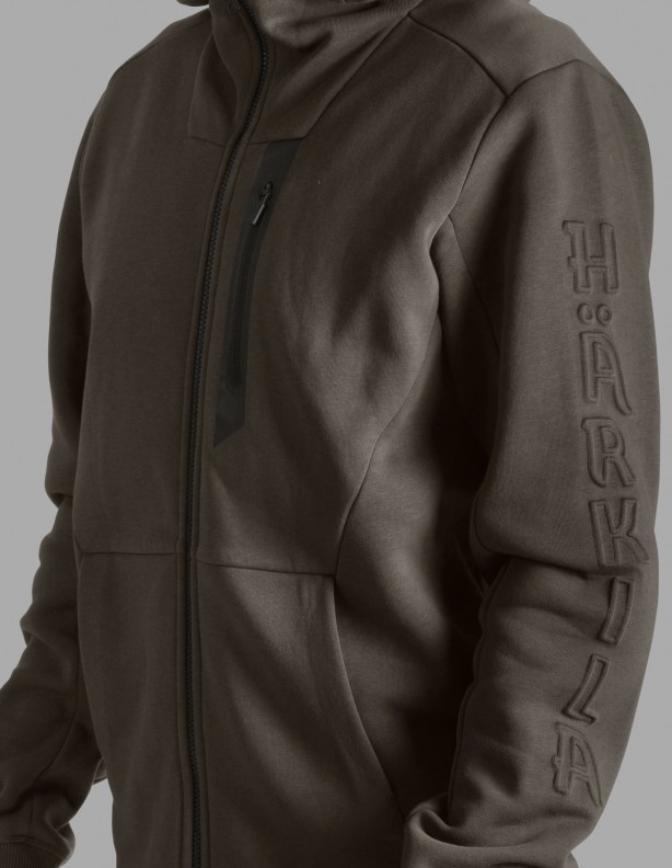 Kapuzenpulli grau - Kapuzenpulli aus Baumwolle