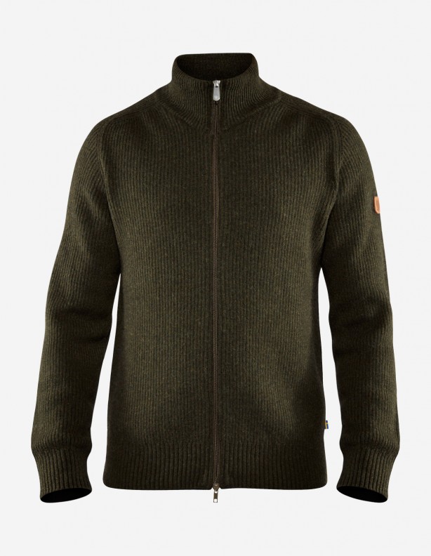 Greenland Re-Wool cardigan M - sweter rozpinany 70% wełna