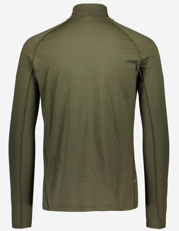 Merino Half Zip Alaska - thin T-shirt 87% merino wool