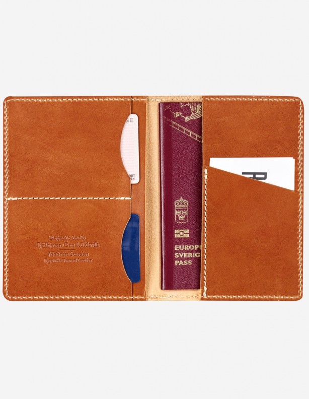 Leather Passport cover - skórzane etui na paszport