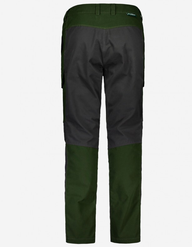 Spodnie wiosenno-letnie Comfort green / grey Alaska