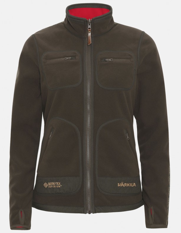 Kamko Lady braun/rot wendbares Windstopper-Fleece
