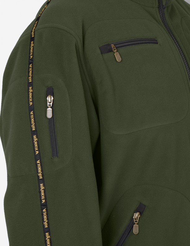 Kamko gris/vert - polaire Windstopper® réversible