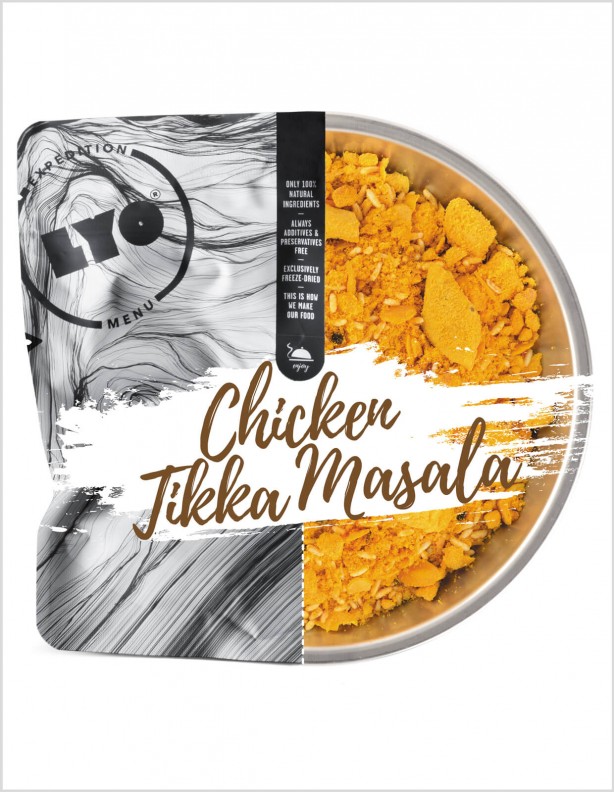 danie liofilizowane kurczak tikka masala