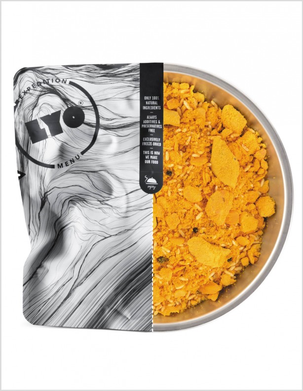 danie liofilizowane kurczak tikka masala