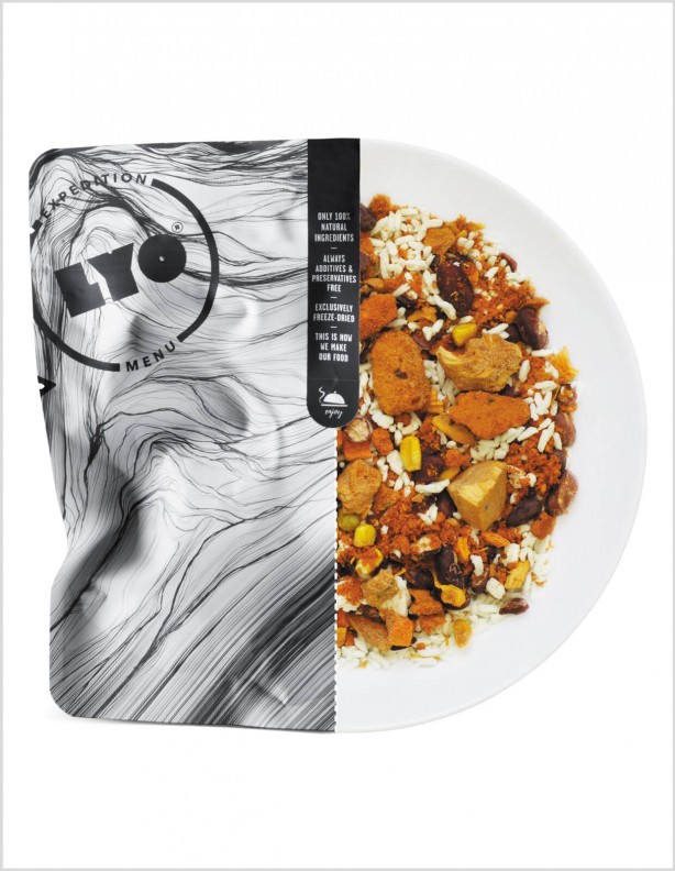Freeze-dried Mexican dish with rice 370g