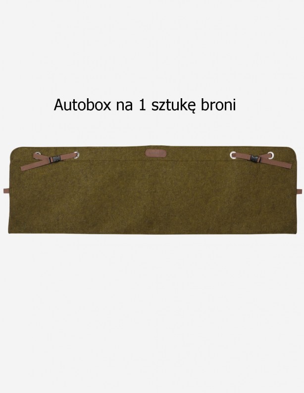 Waffenkoffer-Autobox für 1 oder 2 Waffen