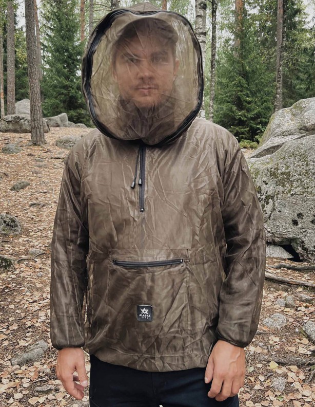 Přehoz přes postel Mosquito anorak chrání před hmyzem