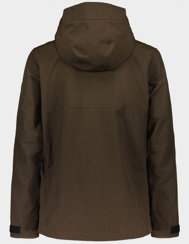 Endurance brown - all-season jacket strong material