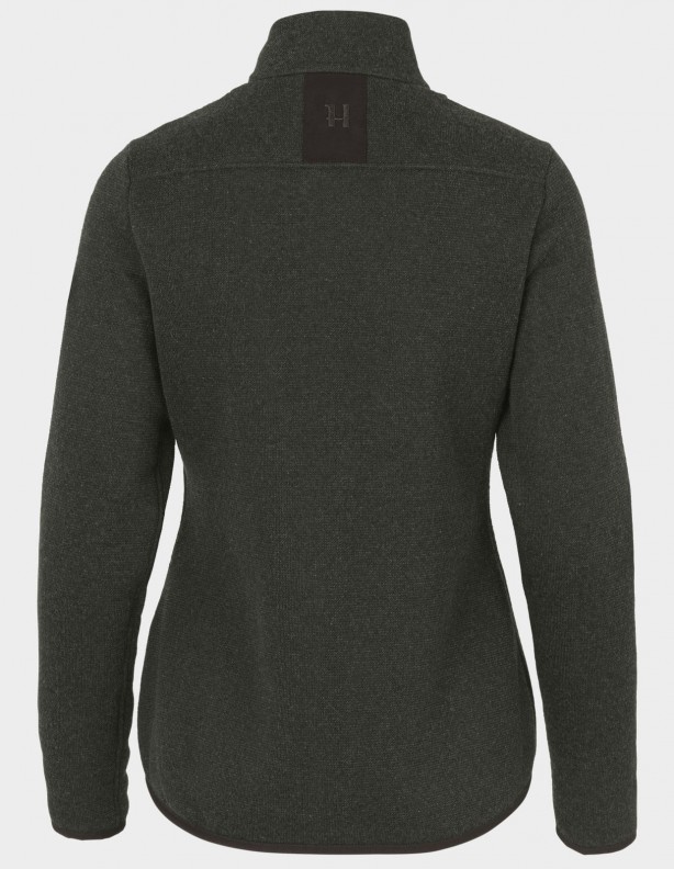 Metso Full Zip Damen weidengrün - warmer Pullover