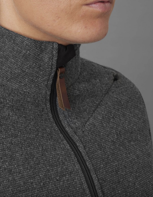 Metso Full Zip Damen schiefergrau - warmer Pullover