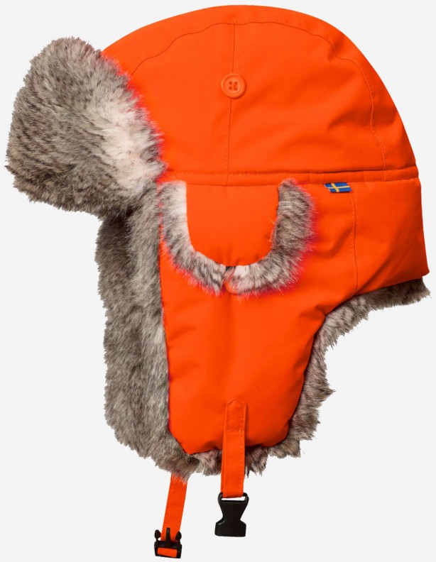 Varmland Heater biztonsági narancssárga - Czapka zimowa Fjallraven