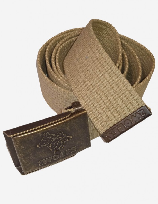 Wild - ceinture en tissu beige