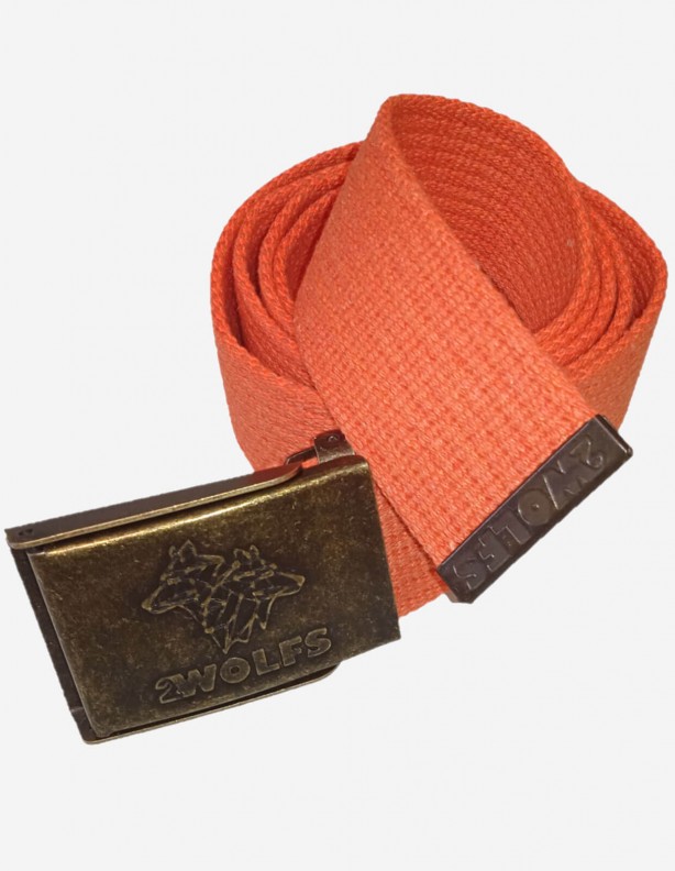 Wild - ceinture orange en tissu