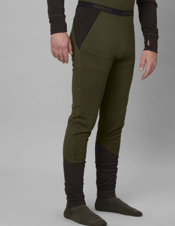 Base Warm Long Johns - Harkila warme Hose 60% Wolle