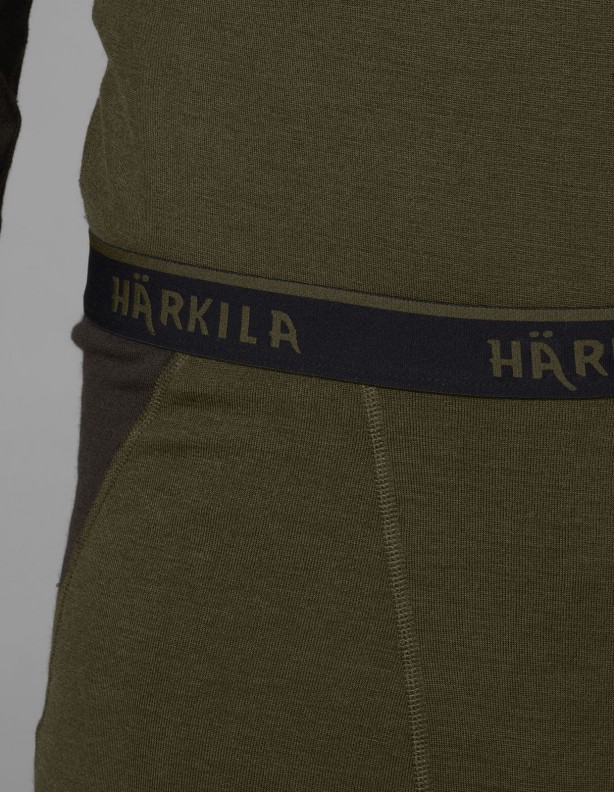 Base Warm - zestaw ciepłej bielizny Harkila 60% wełna