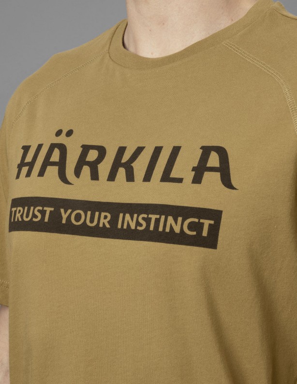 Logo letné tričká 2-pack sand/dark olive do veľkosti 5XL!