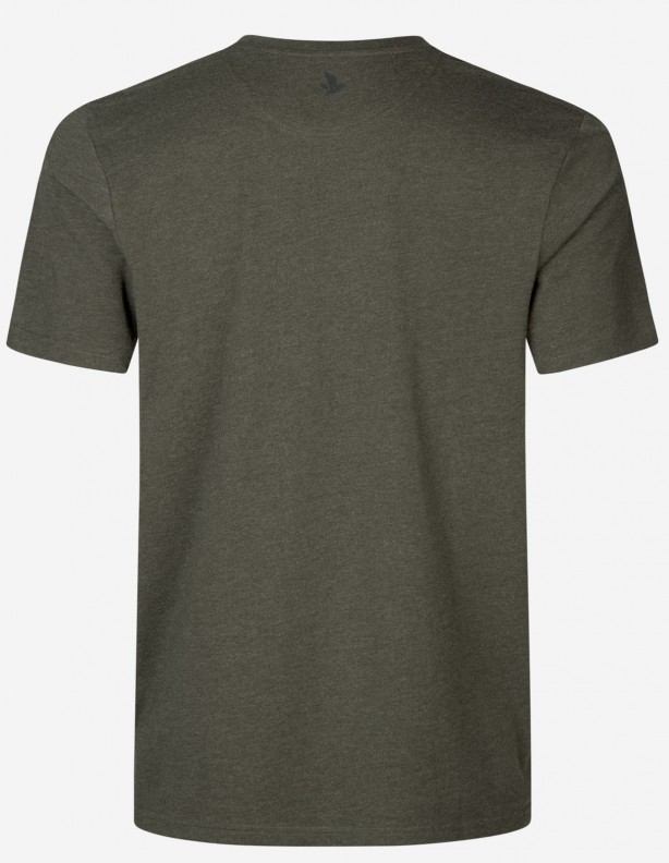 Tričko Night Fever pine green - letné tričko 60% bavlna
