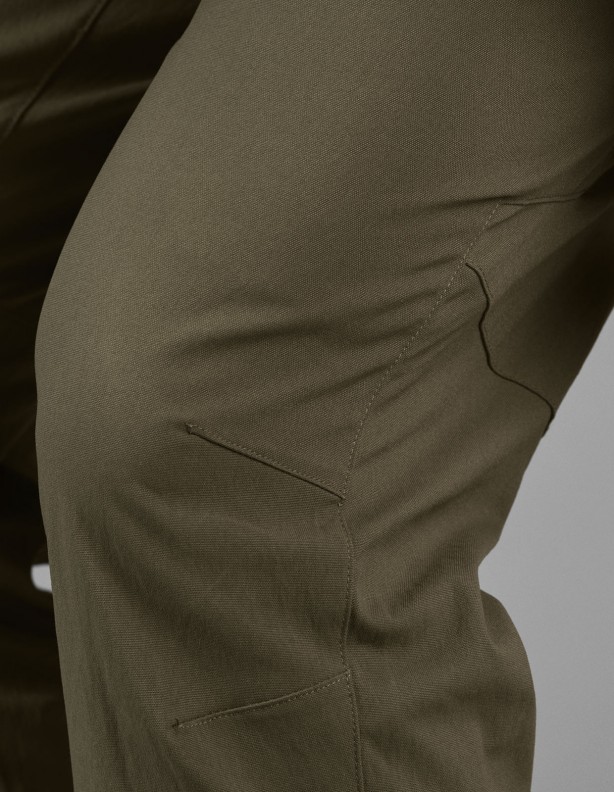 Outdoor stretch summer pants pine green