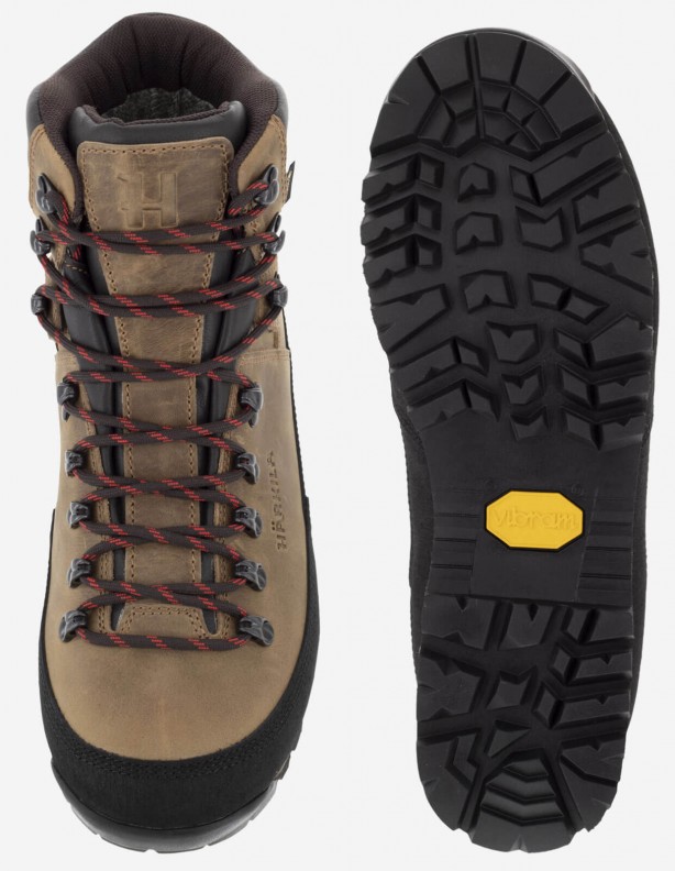 Saxnas GTX mid brown - мужские ботинки из нубука