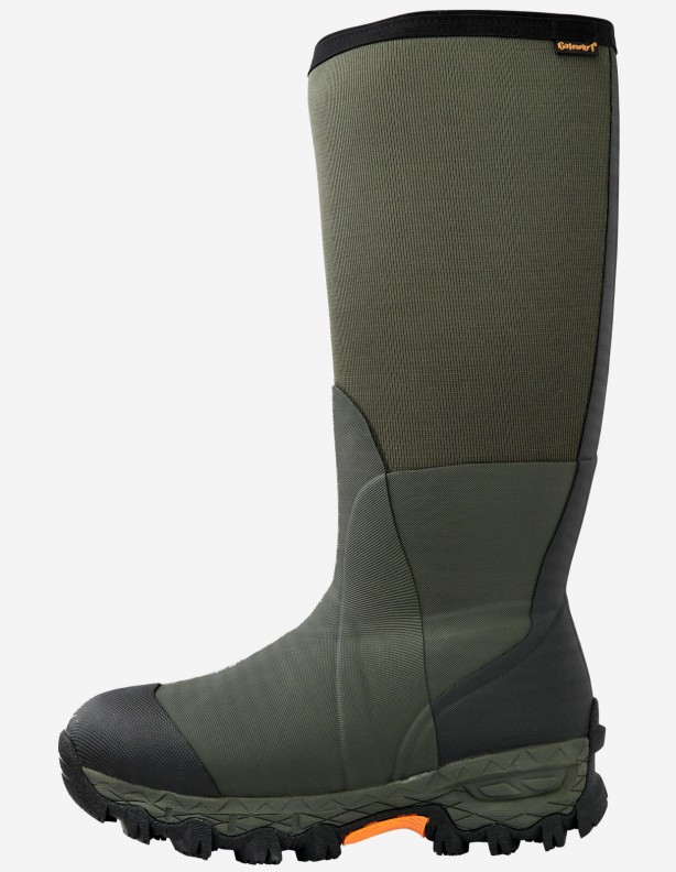 Woodbeater 18" side zip 400g, ocieplane kalosze myśliwskie do -50