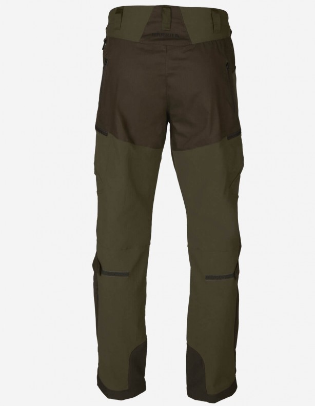 Spodnie letnie Ragnar - elastyczne spodnie dla aktywnych willow green