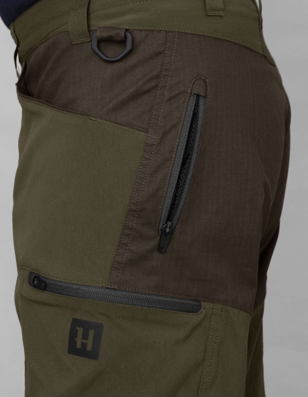 Ragnar Sommerhose – elastische Hose für Aktive in Willow Green