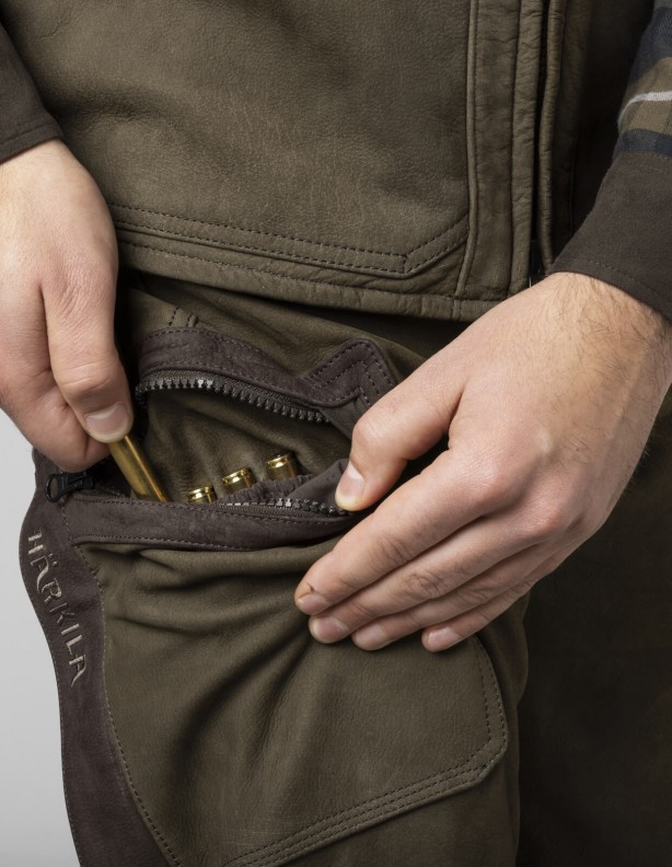 Härkila Pro Hunter Leather pants - leather strong pants