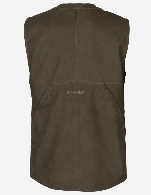 Härkila Pro Hunter Leather waistcoat - gilet en cuir résistant
