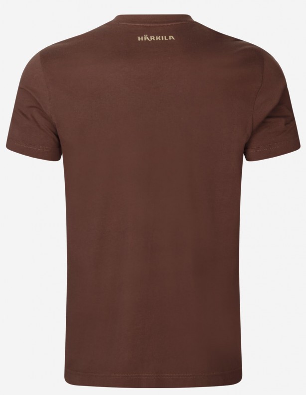 Harkila Instinct burgundy - letné tričko 100% bavlna