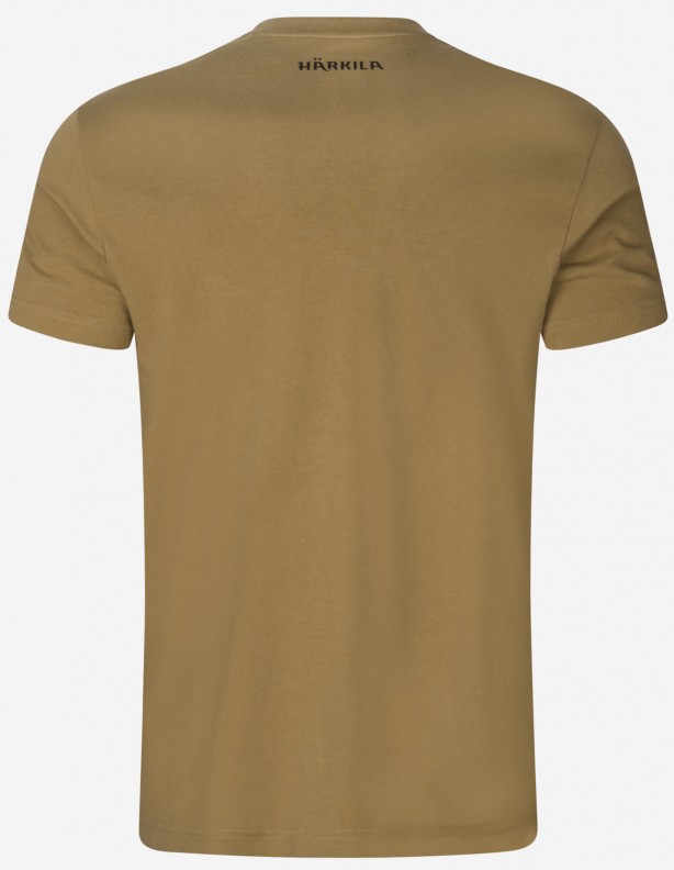 Harkila Impact golden brown - summer t-shirt 100% cotton