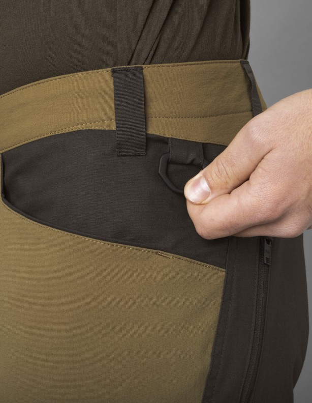 Ragnar summer pants - stretch pants for active golden brown
