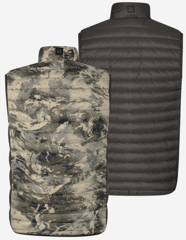 Harkila Mountain Hunter Expedition reversible down - double-sided down vest