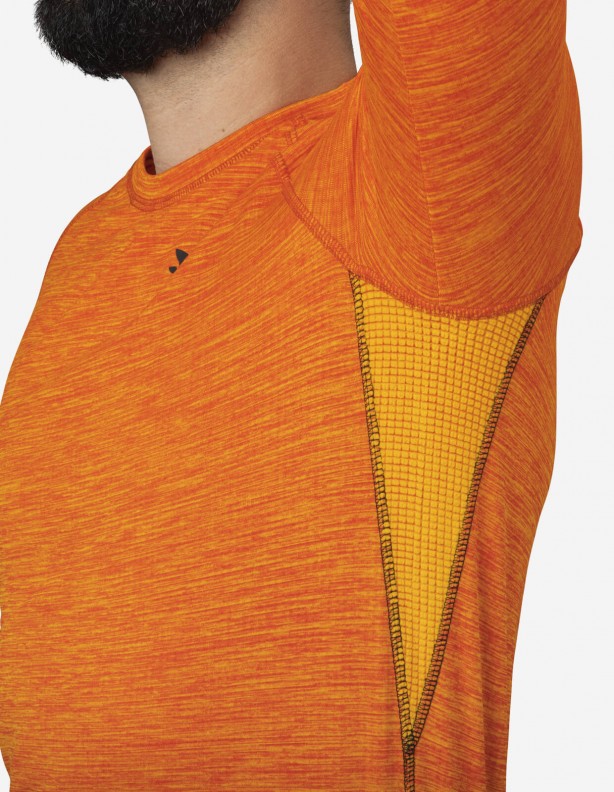 Active L/S Hi-vis narancssárga - hosszú ujjú technikai póló