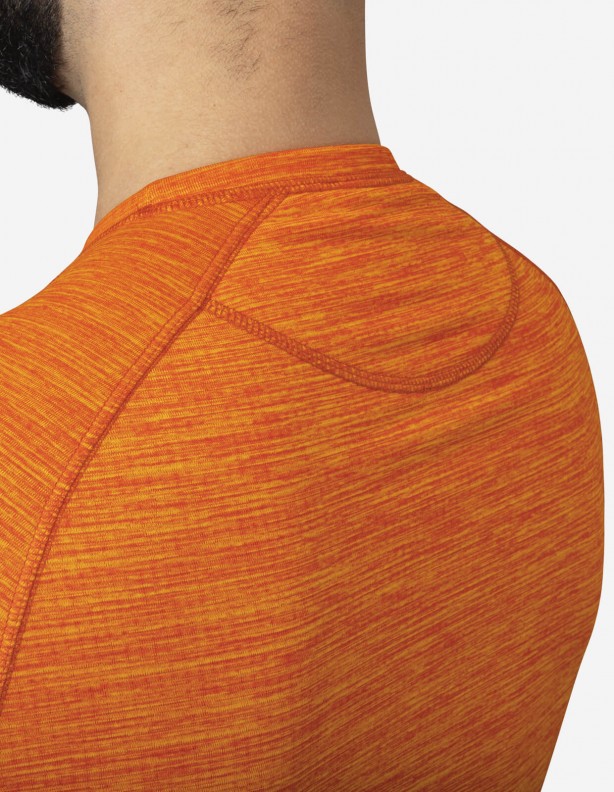 Active L/S Hi-vis orange - T-shirt technique à manches longues