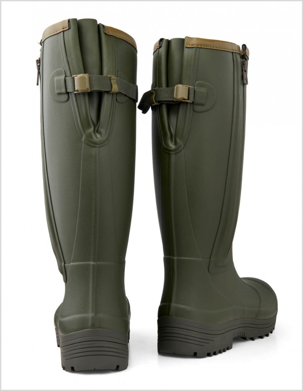 Pheasant Game 18" 5mm side zip - Wellingtons avec zip jusqu'à -10°C Gateway