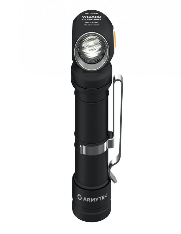 Armytek Wizard C2 Pro Max White - multi headlamp and handheld flashlight