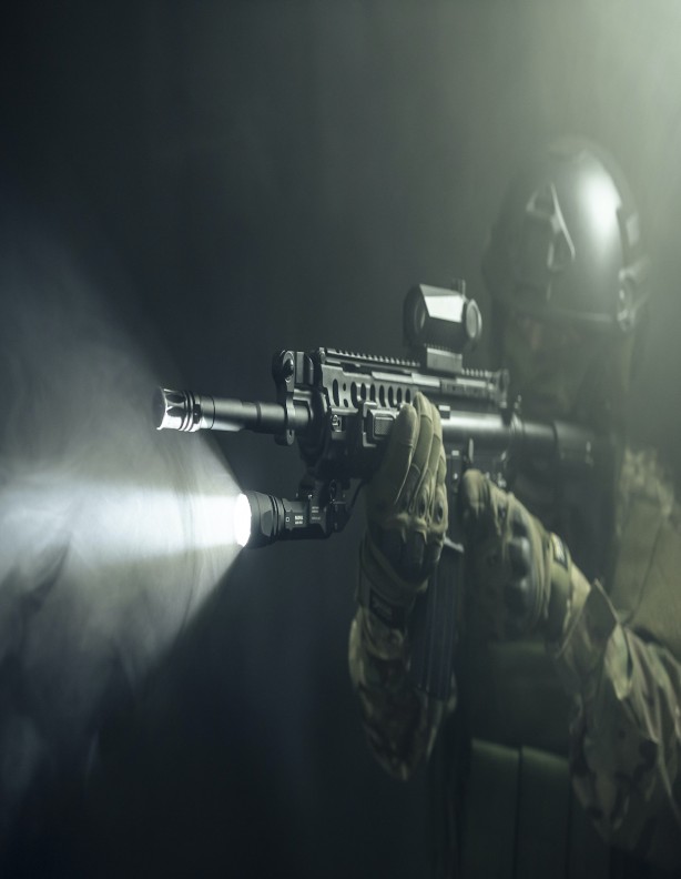 Armytek PARMA С2IR PRO flashlight with mounting and IR illumination