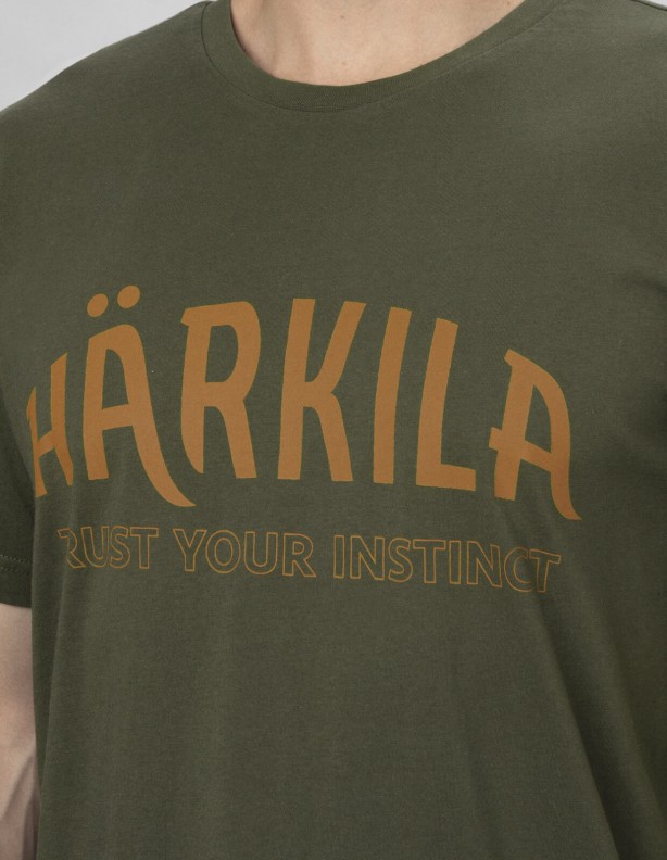 Harkila Modi Melange S/S rosin - letnia koszulka 100% bawełna