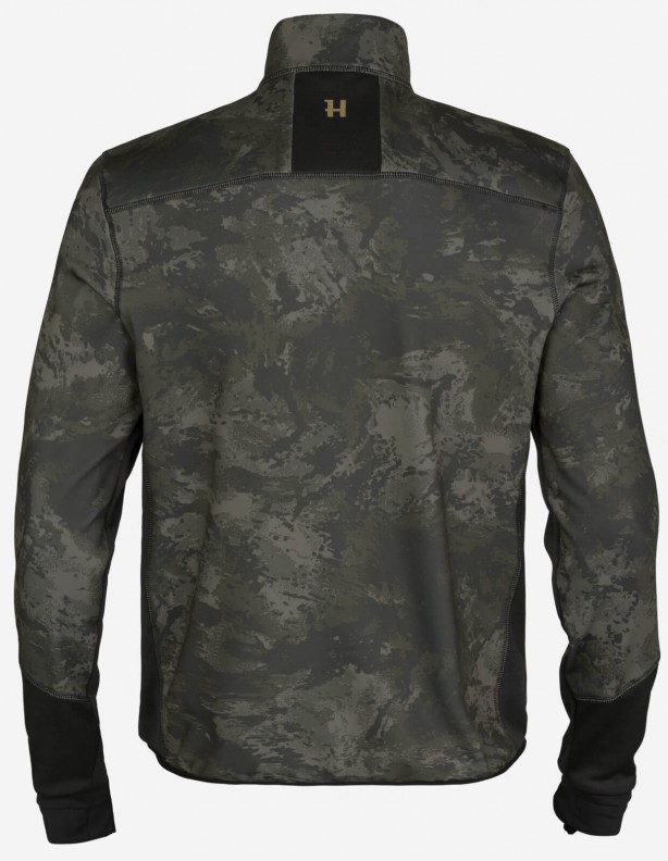 NOCTYX camo AXIS MSP®Black/Black - Harkila fleece jacket.