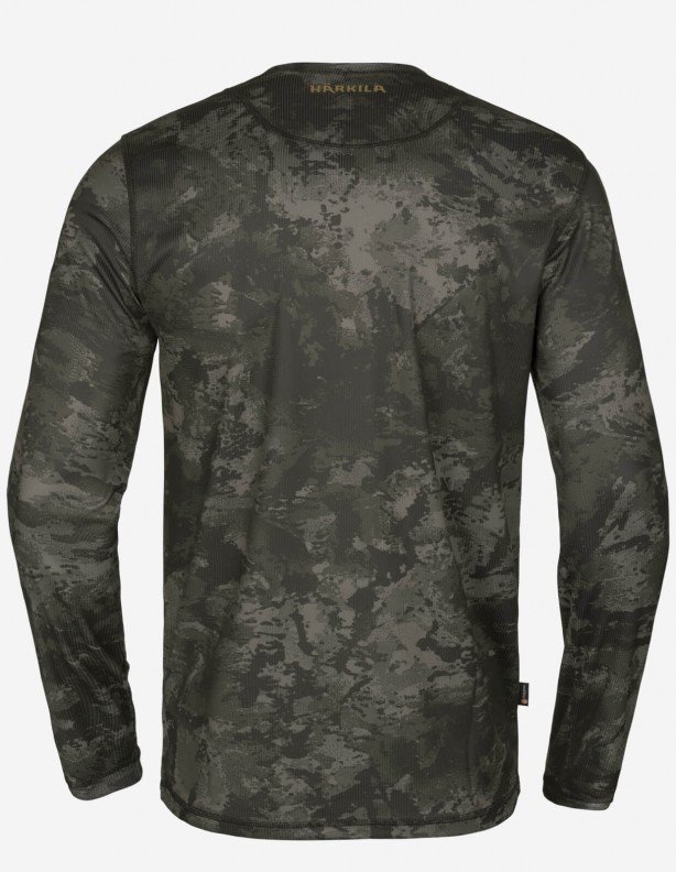 Noctyx camo AXIS MSP®Fekete/fekete L/S - Harkila technikai póló
