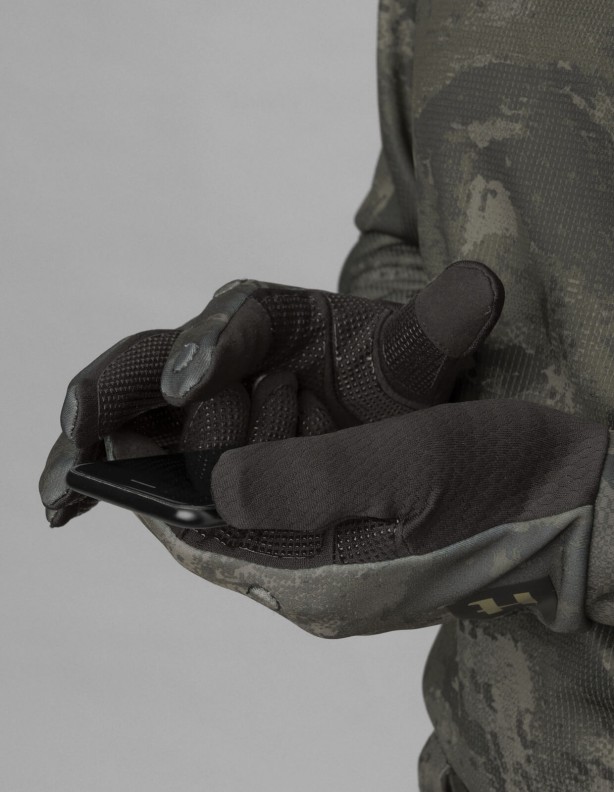 Noctyx camo AXIS MSP®Black/Black - rękawiczki z odpinanym palcem